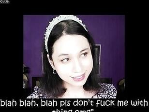 La carina trans DaniTheCutie prova a farsi scopare da uno strano ibrido di dildo anale