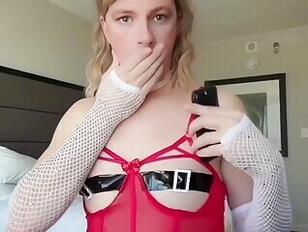 Christmas Sissy Slut Gets Grindr Fucked
