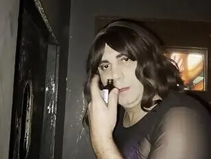 SissyBookstoreSlut lutscht BBC Gloryhole Cumdump Sissy Slut CD Blowjob