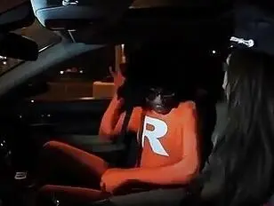 Cougar gets monster cock on halloween