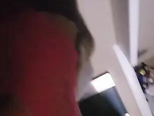 Follándome a mi novia travesti puta en posición de perrito