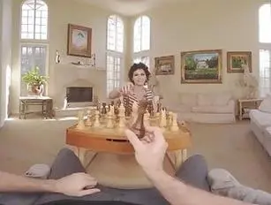 Shemale losses chess match and has to suck cock hard - Tranny.one