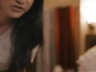 Shemale masseuse analed her guy client