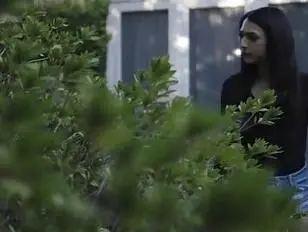 Brunette ts Khloe Kay stretches eager asshole for neighbors bigcock