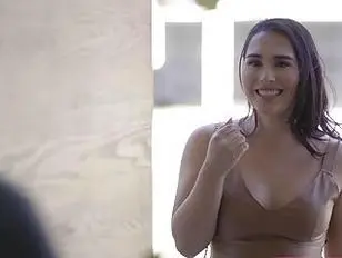 Latina trans Ember Fiera barebacks a guy